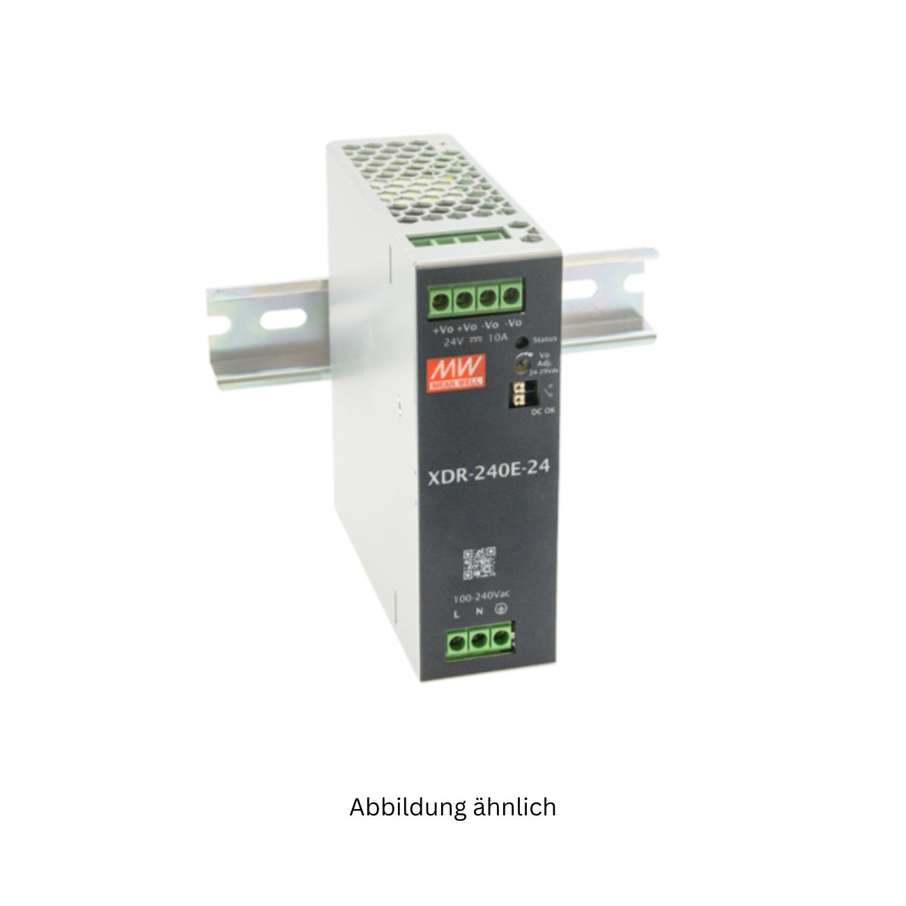 MeanWell XDR-240E-24 (240W/24V) AC/DC Industrienetzteil Hutschiene