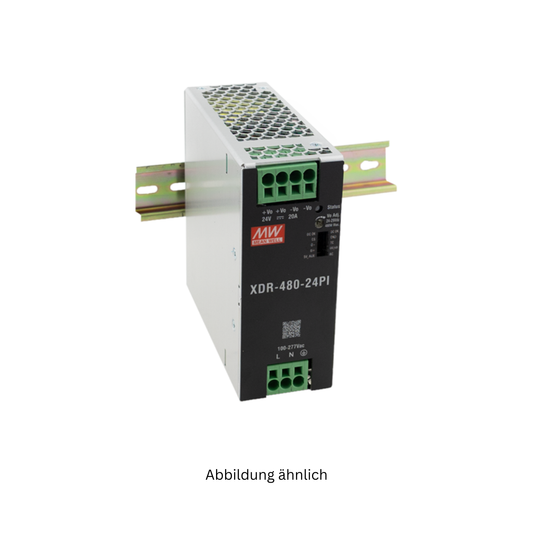 MeanWell XDR-480-12PI (360W/12V) AC/DC Industrienetzteil Hutschiene MOD-Bus