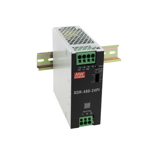 MeanWell XDR-480-24PI (480W/24V) AC/DC Industrienetzteil Hutschiene MOD-Bus