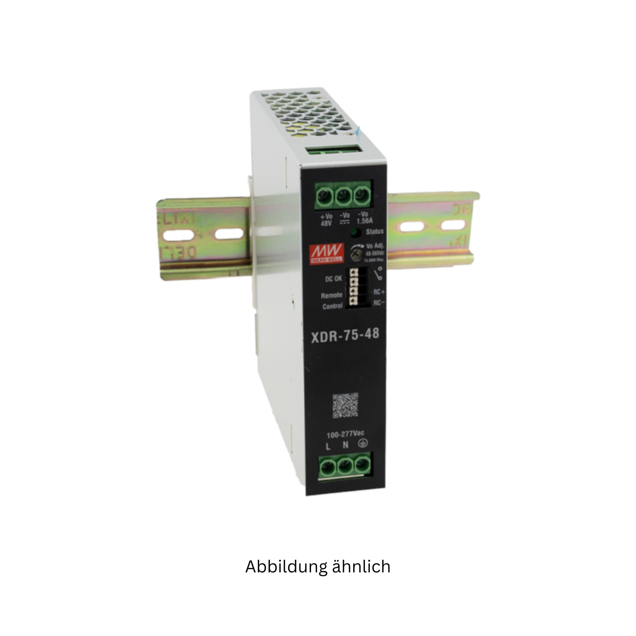 MeanWell XDR-75-48 (74,88W/48V) AC/DC Industrienetzteil Hutschiene