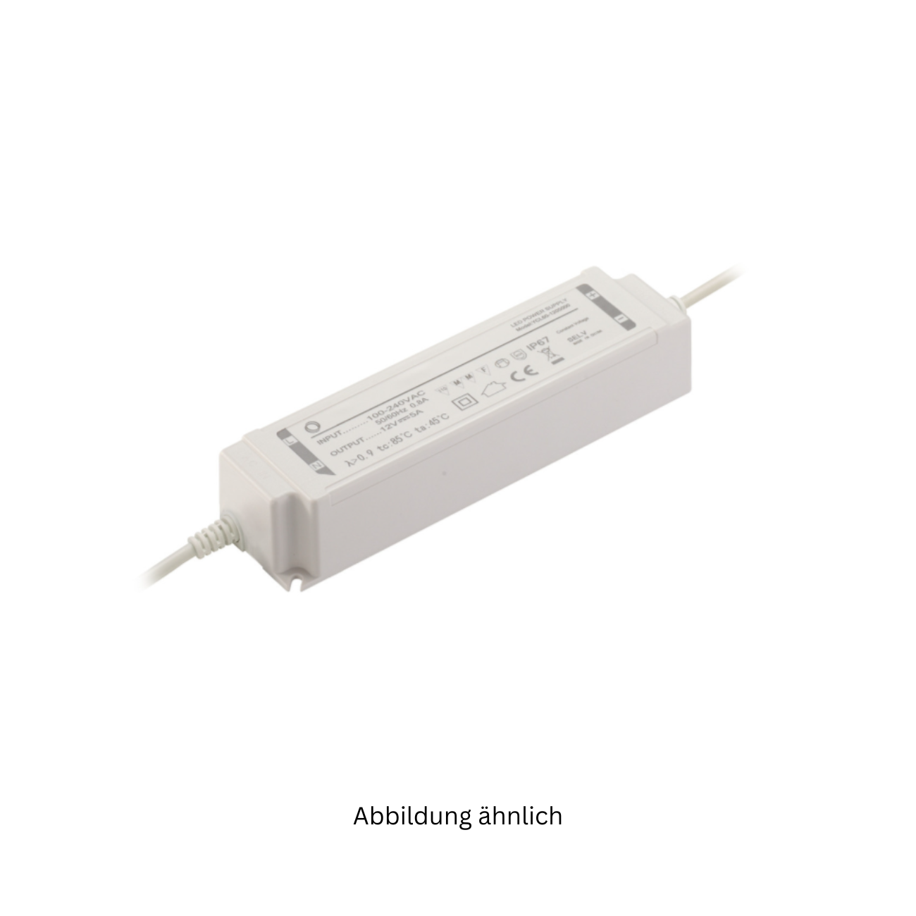 Yingjiao YCL60-2402500 (60W/24V/2,5A) AC/DC-LED-Netzteil IP67 (nicht dimmbar)