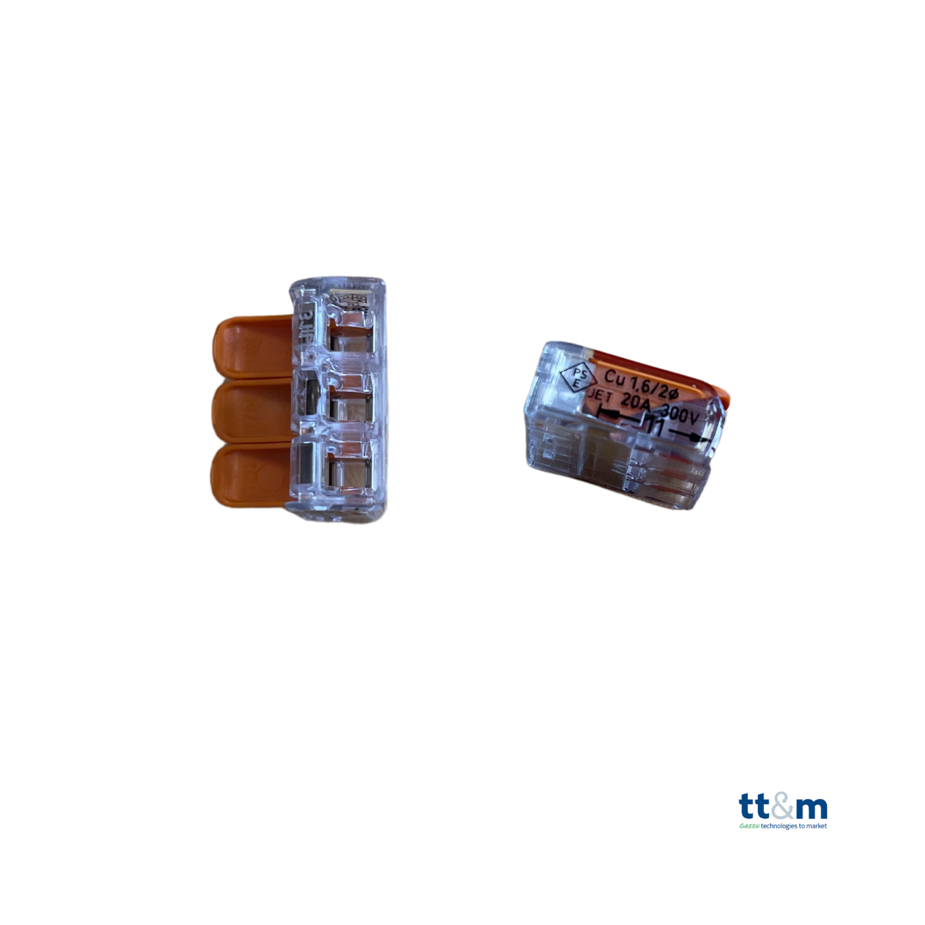 WAGO COMPACT-Verbindungsklemme, 3-polig, max. 4 mm², 221-413 (50 Stk.) - Netzteilshop24.de