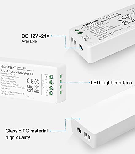 FUT037Z - MiLight Zigbee 3.0 RGB LED Controller - Netzteilshop24.de