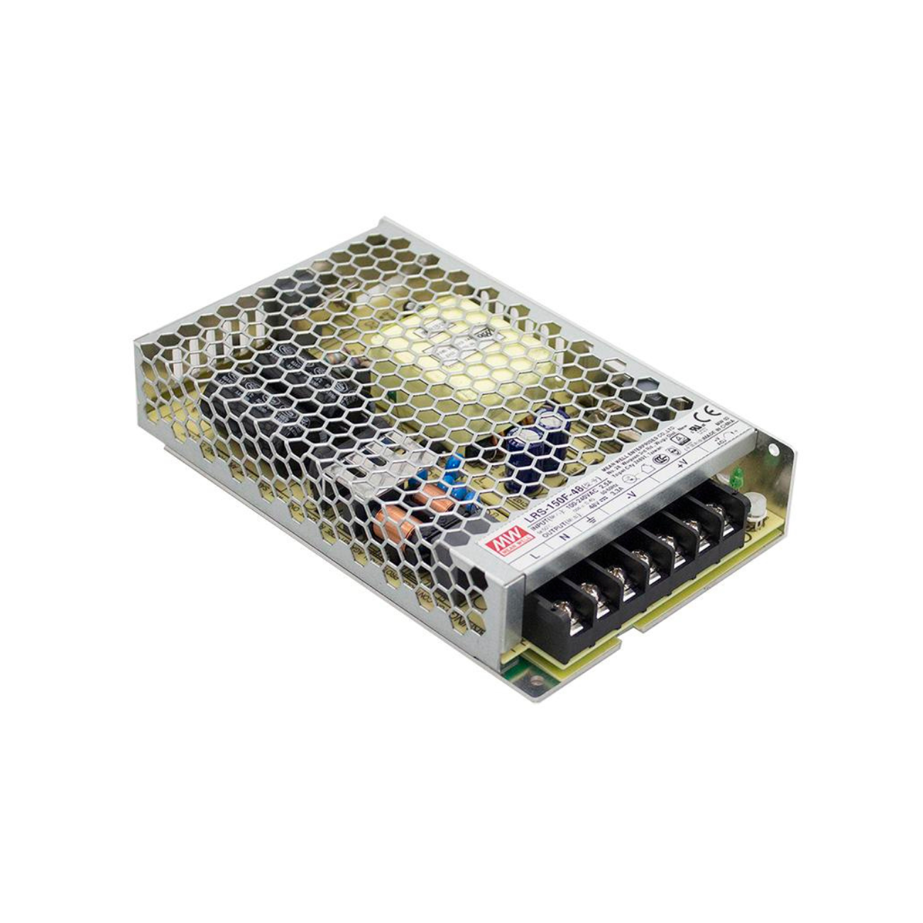 MeanWell LRS-150F-48 (158W/48V) Einbaunetzteil / AC/DC-Netzteilbaustein