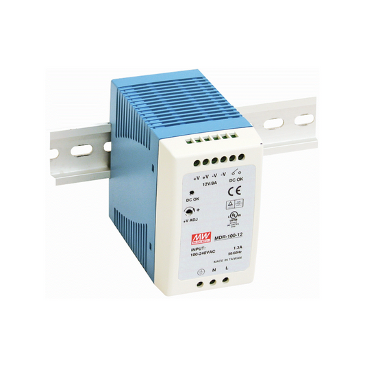 Hutschienen-Netzteil MeanWell MDR-100-12 / MDR-100-Serie