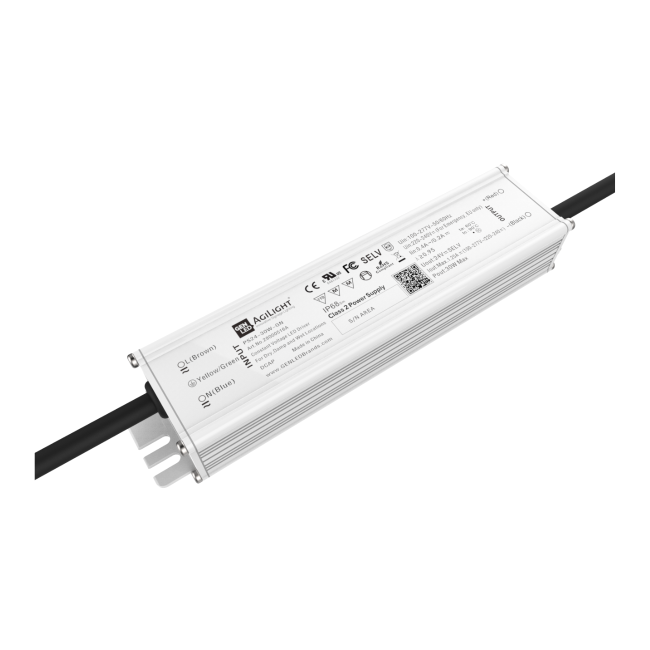 AgiLight PS24-30W-GN (30W/24V) LED-Netzteil