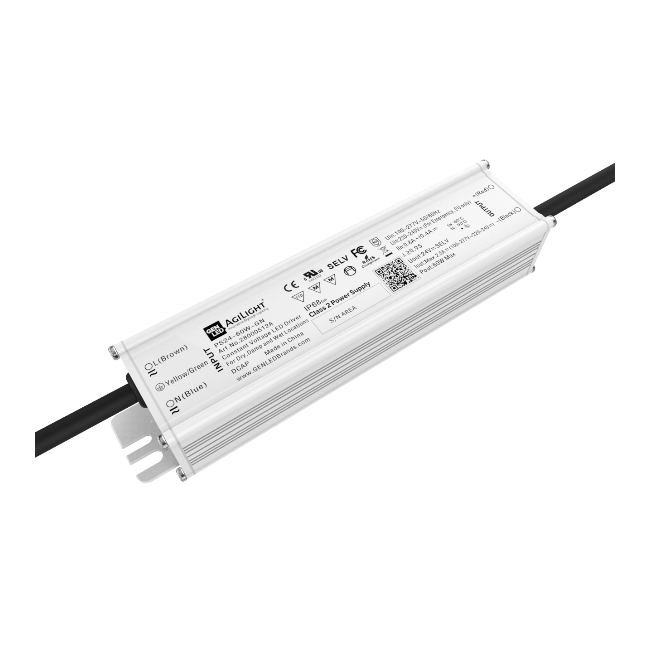 AgiLight PS24-60W-GN (60W/24V) LED-Netzteil