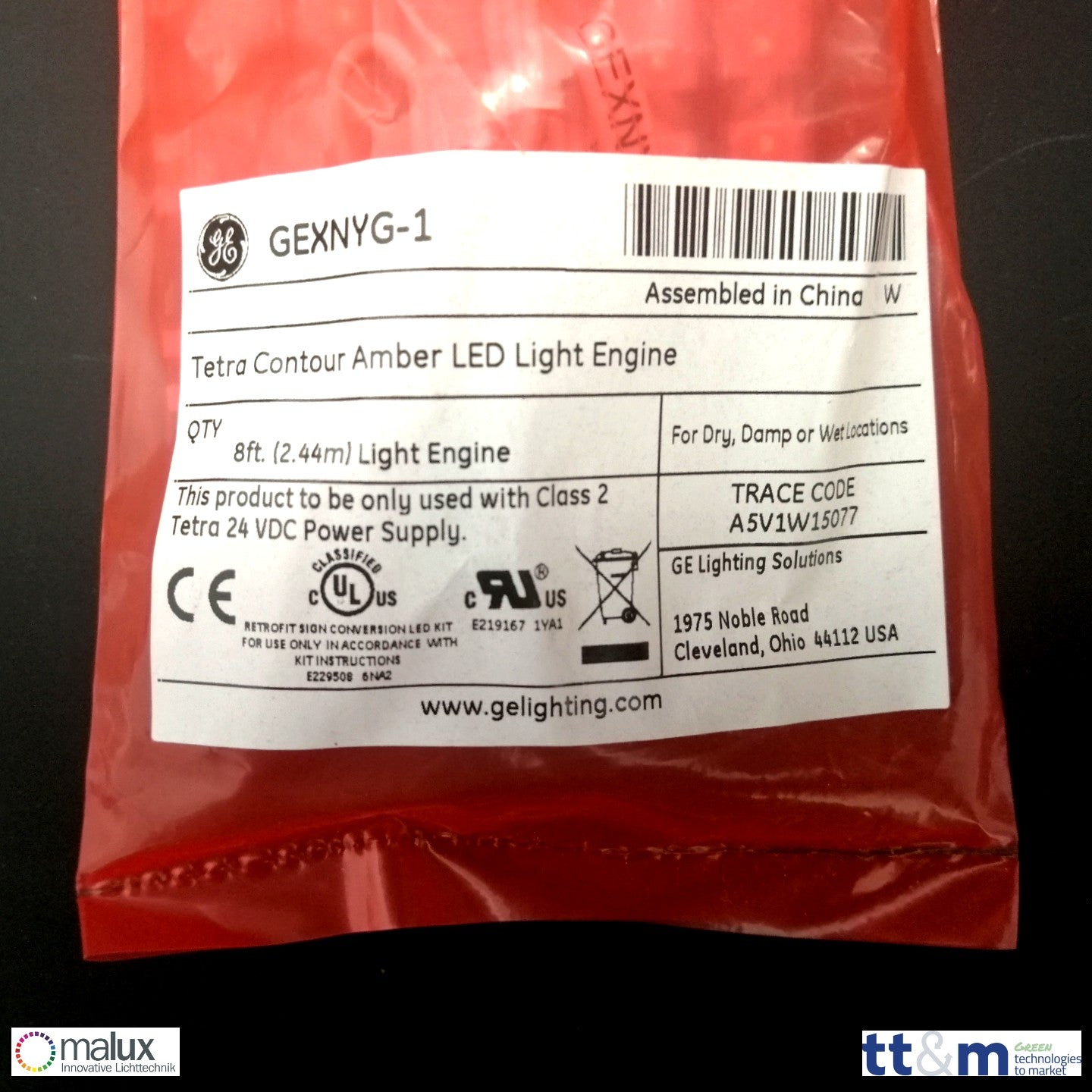 GE Lighting Tetra Contour Amber LED Light Engine